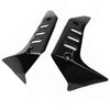 Kawasaki Z750 Motorcycle Fairing Side Cover Kit ABS Black (2004-2007)