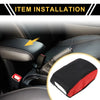 Jeep Wrangler JK (2011-2017) Black Red Console Lid Armrest Cover