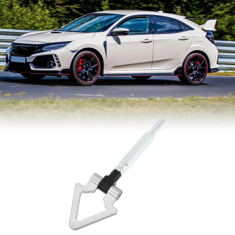 Subaru Impreza Triangle Tow Hooks (Silver Tone)