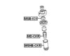 Mitsubishi Lancer Mirage Rear Shock Absorber (1996-2001)
