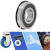 Generic Bearing 35x80x21mm Deep Groove Ball Bearings Silver Tone Black