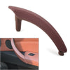 BMW X5 X6 Red Brown Door Trim Pull Handle Right Side Real Leather (2007-2013)