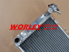 HONDA V65 Magna 3ROW Aluminum Radiator + RED Silicone Hose (1983-1985)