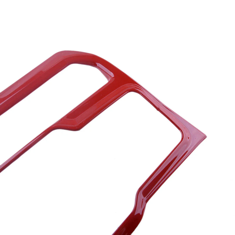 Jeep Wrangler JL JLU Gladiator JT Red Window Control Panel Cover