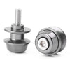 Suzuki GSR750 GSX1300 GSXR600 SV1000 SV650 8mm Grey Swingarm Spools (2011-2019)