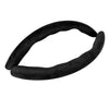 Universal Car Black 38cm Anti-Slip Steering Wheel Cover