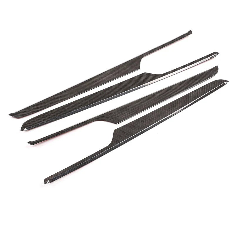 Porsche Macan 2015-2020 Real Carbon Fiber Side Door Panel Decor Trim Fit