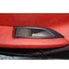 Ferrari 458 2011-2016 Dry Carbon Fiber Window Lift Switch Panel Cover Trim