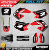 Honda CR 250 (2000-2001) - SPARK STYLE Stickers Decals Custom Graphics Kit
