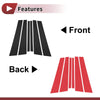 Ford Mercury 1998-2008 Black Door Pillar Window Trim