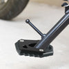 Honda Monkey 125 Kickstand Pad 1 Set Aluminum Alloy Titanium Tone