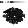Dodge 50 Pcs Headliner Hood Insulator Retainer Push Pin Clip