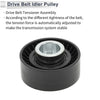 Ford Transit (2000-2014) 1 Pc Drive Belt Idler Pulley
