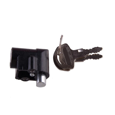 Suzuki GN125 Stainless Steel Motorcycle Steering Lock & 2 Keys