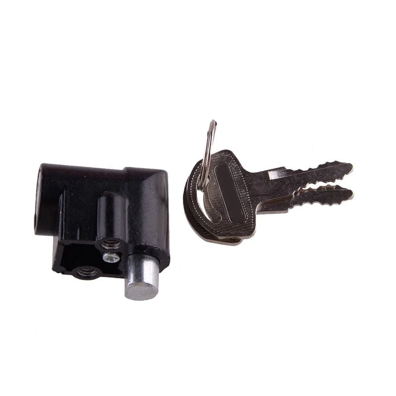 Suzuki GN125 Stainless Steel Motorcycle Steering Lock & 2 Keys