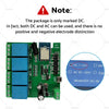 WIFI Bluetooth-Compatible Development Board 4 Channel Relay Module