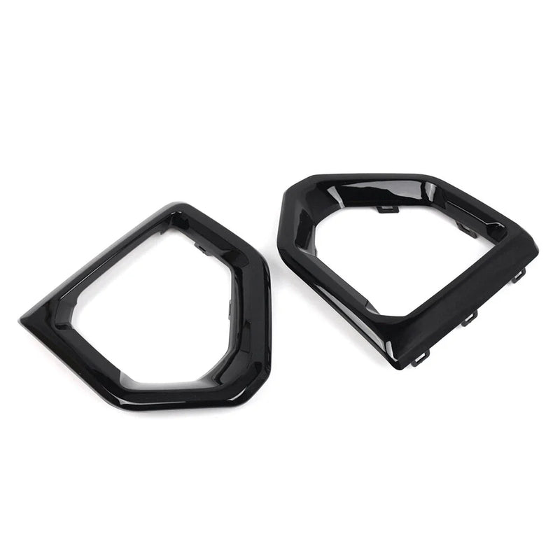 GMC Sierra 1500 Fog Light Lamp Outer Bezel Cover Pair (2014-2018)