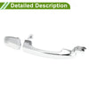 Hyundai Kia Silver Tone Rear Right Exterior Door Handle (2011-2016)