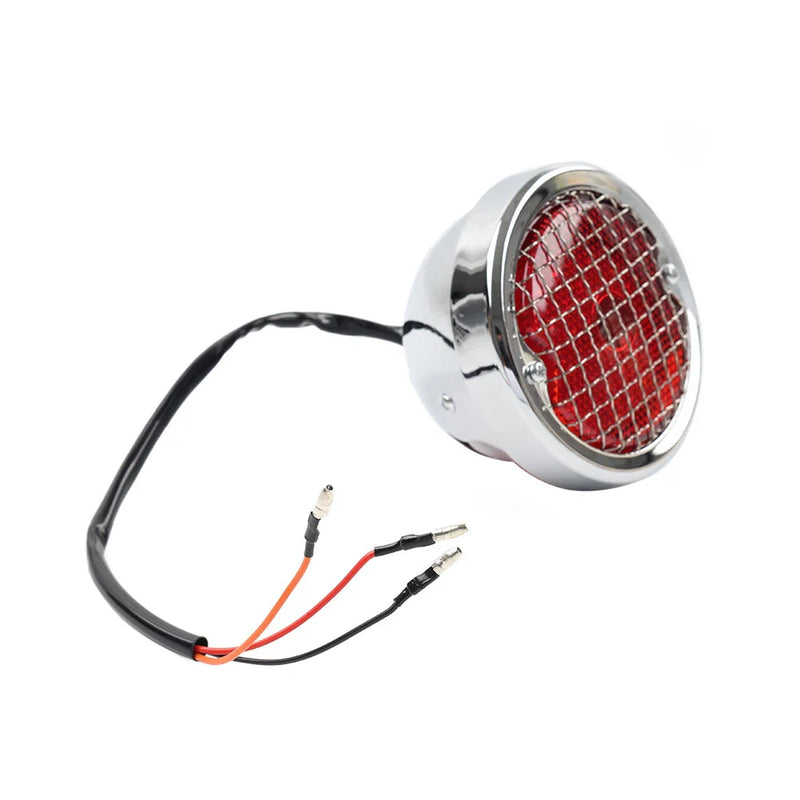 Harley Bobber Chopper Cruiser Tail Stop Light License Plate Lamp