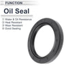 54x75x10mm Oil Seal Rotary Shaft Seal Nitrile Rubber Black