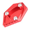 Kymco XCITING 400i (2012-2015) Red Aluminium Kickstand Pad