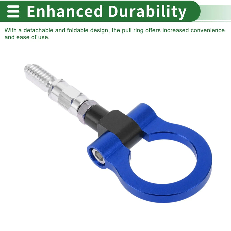 Ford Focus Front Rear Tow Hook 15.6mm Aluminum Alloy (1998-2025)