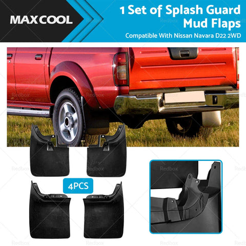 Nissan Navara D22 Splash Mud Flaps Front & Rear (1998-2005)