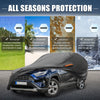 Toyota RAV4 (2012-2022) Black Waterproof Aluminum Film Car Cover