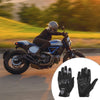 Motorcycle Breathable Smartphone Touch XL Black TPU 1 Pair Gloves