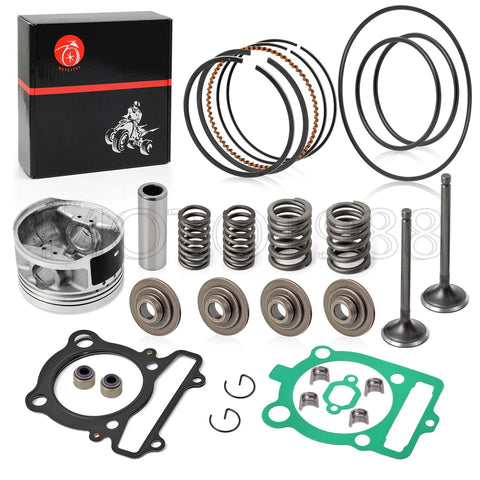 YAMAHA Grizzly / Bruin 350 Top End Piston Intake Exhaust Valve Gasket Kit