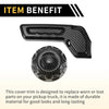 Jeep Gladiator Carbon Fiber Seat Adjustment Button Cover Trim (2020-2023)