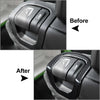 Jeep Wrangler Black Rear Seat Adjustment Switch Frame Trim (2018-2021)