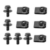 Engine Cover Undertray Splash Shield 25 x Body Bolts & 25 x U-nut Clips