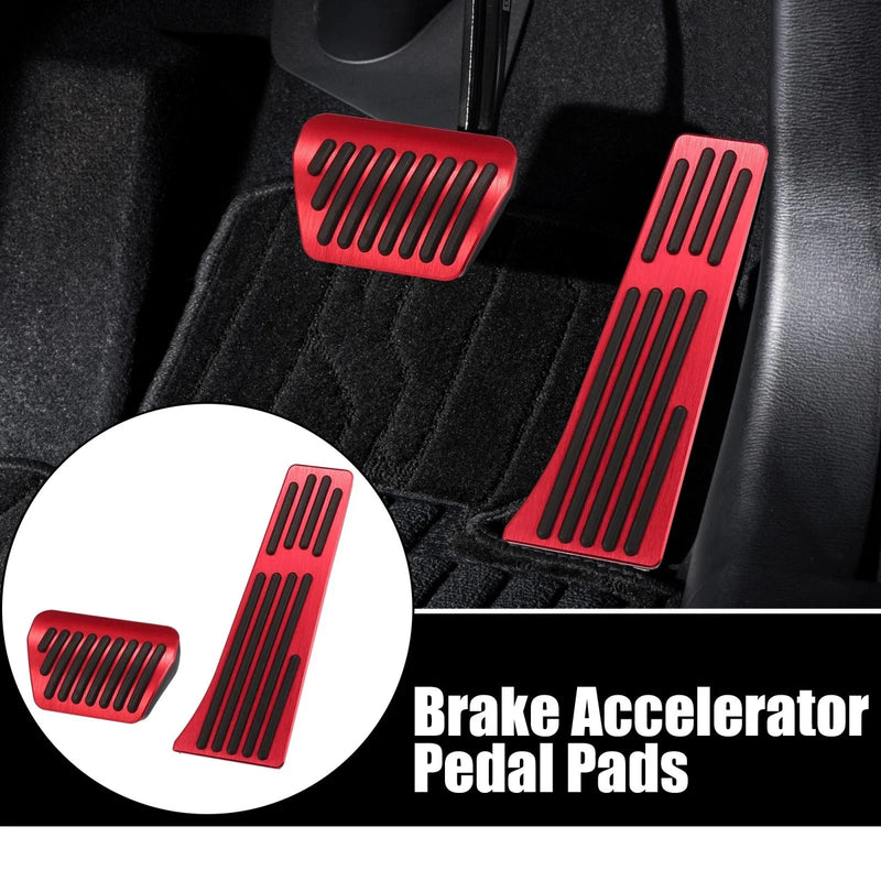 BMW X3 X4 X5 X6 X7 Pedal Covers Pedal Pads Red