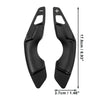 Lexus IS350 IS250 IS300 Black Steering Wheel Paddle Shifter Extensions (2013)