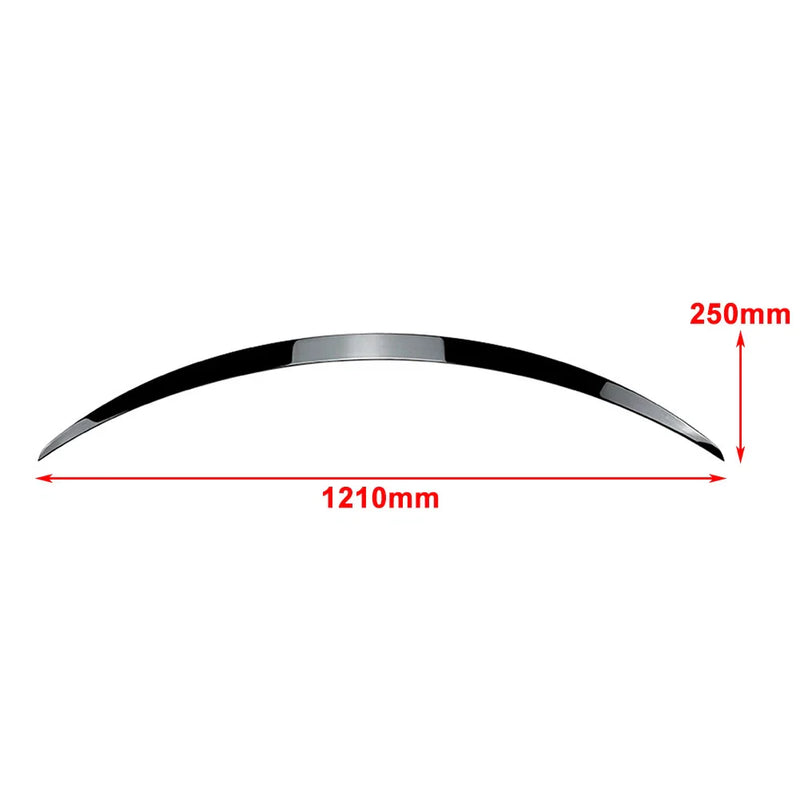 Tesla Model Y (2020-2023) Carbon Black Rear Trunk Spoiler Wing