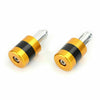 AH 22mm Aluminum Gold Motorcycle Handlebar Weights