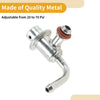 Honda Civic 2003-2004 20-70 Psi Metal Fuel Pressure Regulator