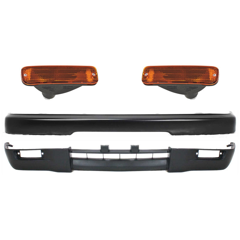 Bumper Face Bars Front for Toyota Tacoma 1995-1997