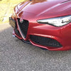 Alfa Romeo Giulia 2017-2022 Real Carbon Fiber Front Bumper Lip Chin Spoiler