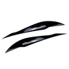 BMW 3 Series F30 F31 Gloss Black Headlight Eyebrow Eyelid Covers (2012-2019)
