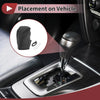 Honda Fit (2021-2023) Black Faux Leather Car Gear Shift Knob Cover
