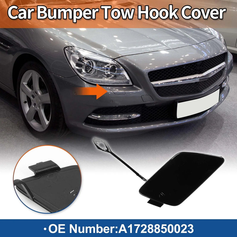 Mercedes-Benz SLK W172 (2004-2011) Black Front Bumper Tow Hook Cover