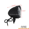 Harley Cruiser Bobber 4.5" White LED Headlight