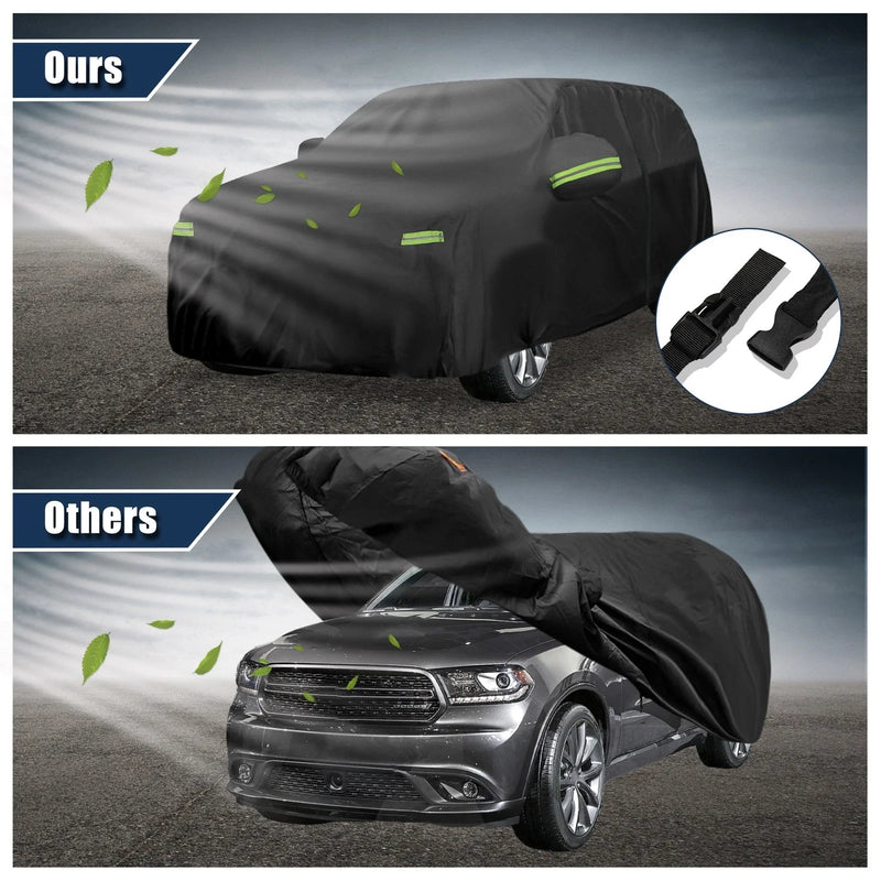 Dodge Durango 2011-2023 with Zipper Waterproof Full Car Cover
