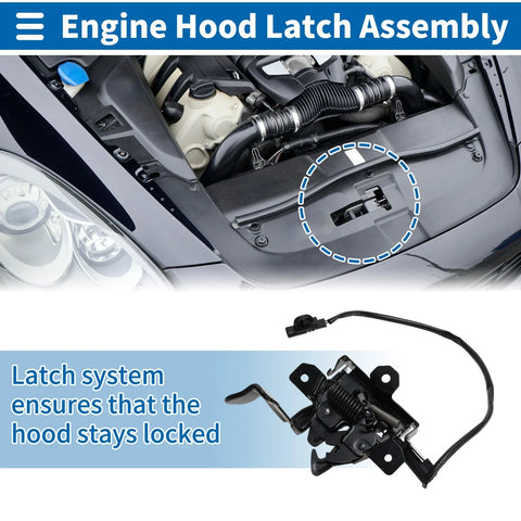 Kia Soul Hood Latch Assembly (2020-2023)