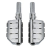 Harley Softail Slim Chrome Rear Passenger Foot Pegs (2012-2017)