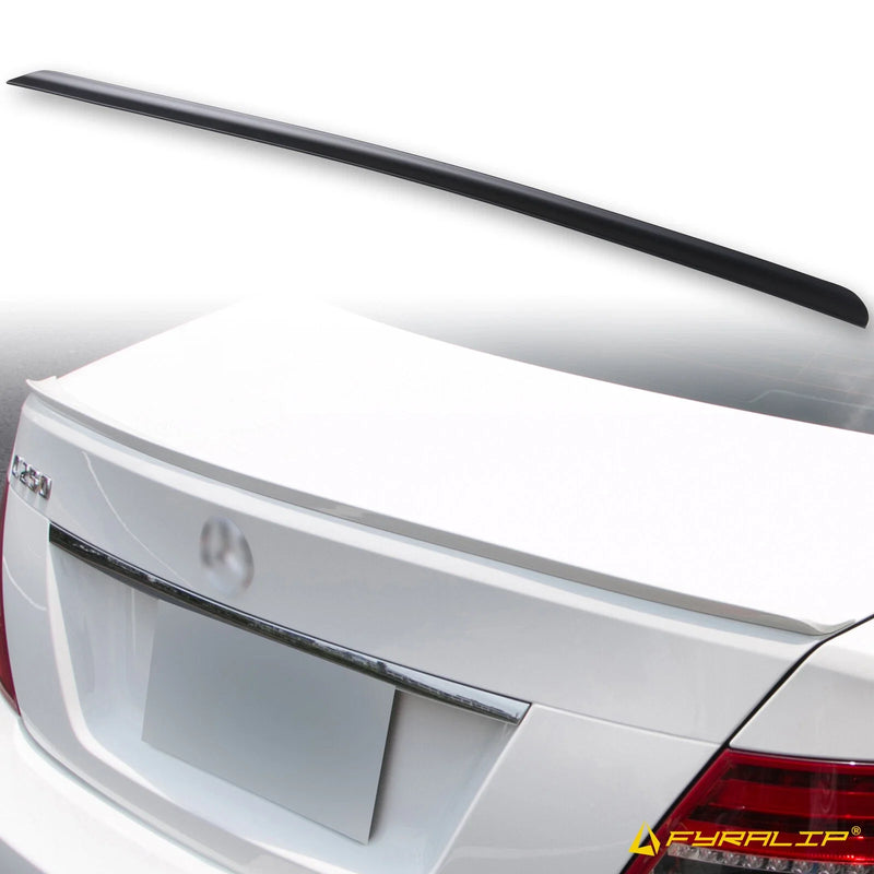 Mercedes-Benz W204 Sedan Boot Lip Spoiler (2010-2015)