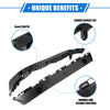 Toyota Sienna Black Pair Front Left Right Bumper Brackets Support Cover