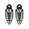 Motorcycle ATV - Black Universal Fork Dust Shock Absorber Spring Covers
